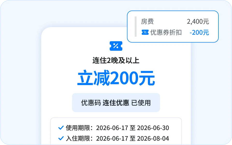 助推直接预订的
强大优惠券功能