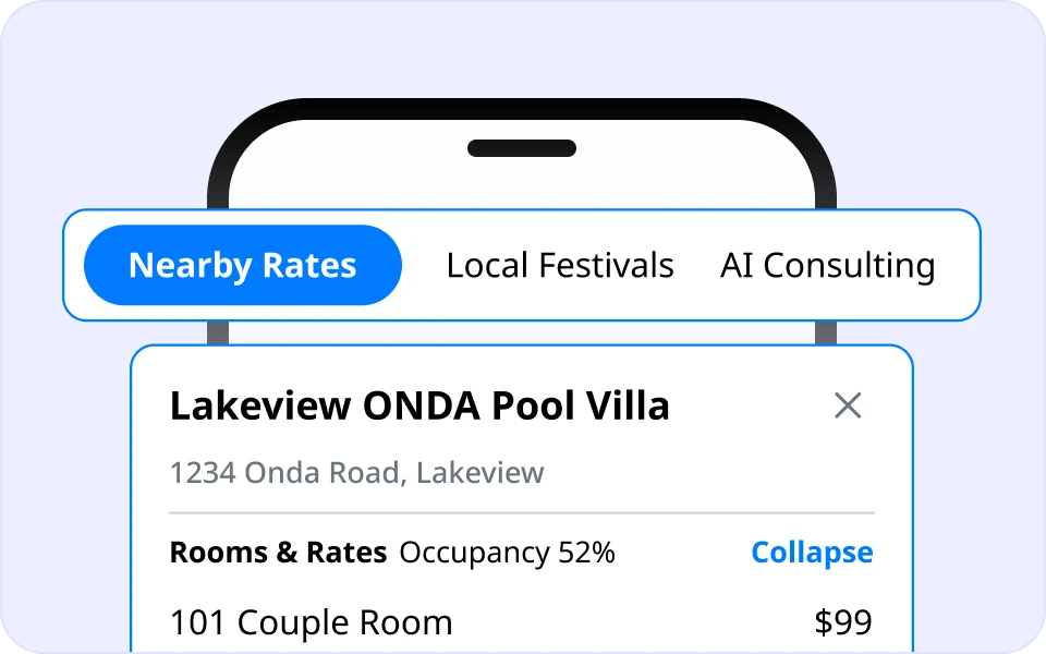 Smart AI price recommendations
that read seasons & events