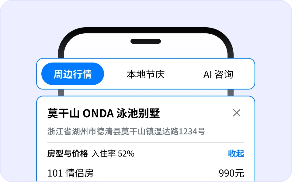 读懂季节与活动的
智能 AI 房价推荐
