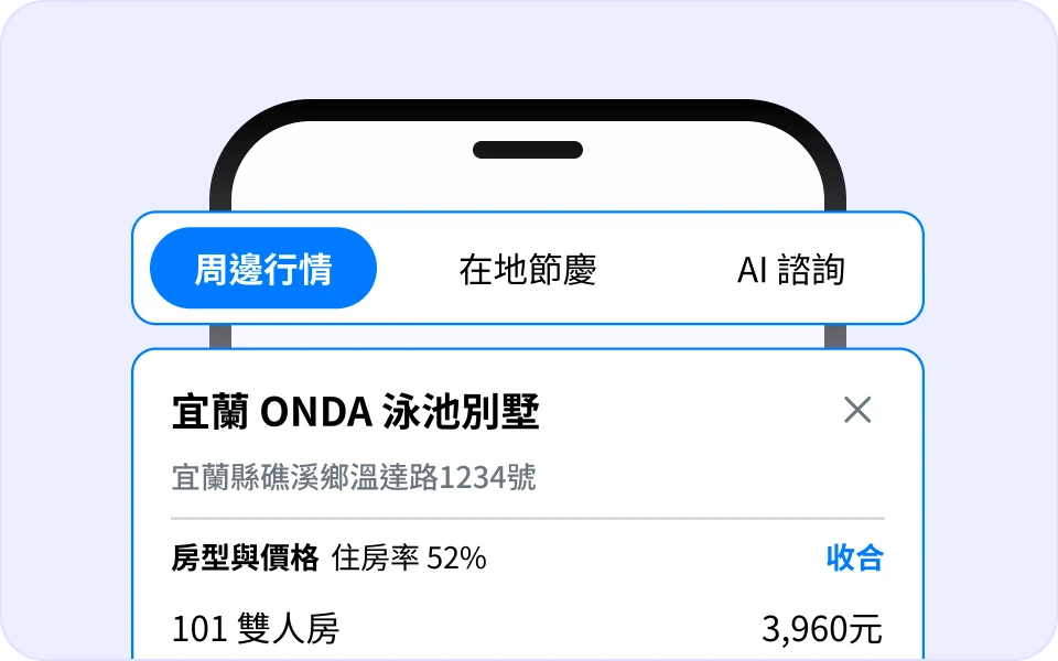 讀懂季節與活動的
智慧 AI 房價建議